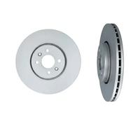 2x Disco de freno Eje delantero ventilado 1033026 KAMOKA para RENAULT SCÉNIC II