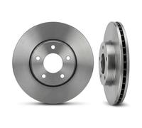 2x Disco de freno Eje delantero ventilado 103588 KAMOKA para FORD C-MAX II