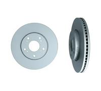 2x Disco de freno Eje delantero ventilado 103590 KAMOKA para HONDA CIVIC IX