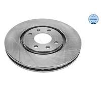 2x Disco de freno Eje delantero ventilado 11-15 521 0007 MEYLE para CITROËN