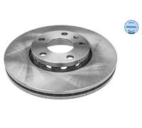 2x Disco de freno Eje delantero ventilado 115 521 1040 MEYLE para AUDI VW SKODA