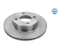 2x Disco de freno Eje delantero ventilado 115 521 1088 MEYLE para AUDI COUPE B3