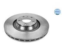 2x Disco de freno Eje delantero ventilado 115 521 1099 MEYLE para AUDI A6 C6