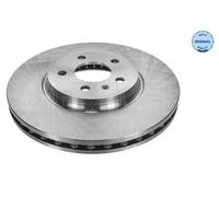 2x Disco de freno Eje delantero ventilado 115 521 1117 MEYLE para AUDI Q5 A5