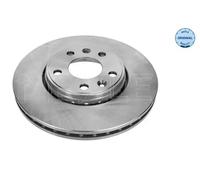 2x Disco de freno Eje delantero ventilado 16-15 521 0041 MEYLE para RENAULT