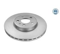 2x Disco de freno Eje delantero ventilado 183 521 0001/PD MEYLE para AUDI A5
