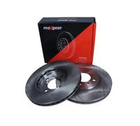 2x Disco de freno Eje delantero ventilado 19-0691 MAXGEAR para BMW 3 3 Touring