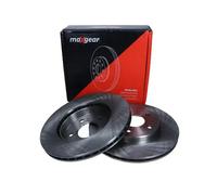 2x Disco de freno Eje delantero ventilado 19-0723 MAXGEAR para MERCEDES-BENZ