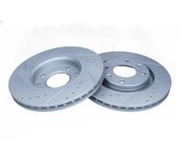 2x Disco de freno Eje delantero ventilado 19-0806SPORT MAXGEAR para CITROËN DS