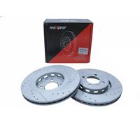 2x Disco de freno Eje delantero ventilado 19-1945SPORT MAXGEAR para VW SEAT