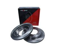 2x Disco de freno Eje delantero ventilado 19-2586 MAXGEAR para SUZUKI GEO