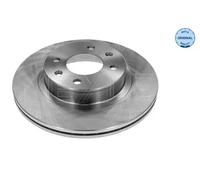 2x Disco de freno Eje delantero ventilado 28-15 521 0010 MEYLE para HYUNDAI KIA
