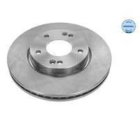 2x Disco de freno Eje delantero ventilado 28-15 521 0022 MEYLE para HYUNDAI KIA