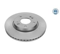 2x Disco de freno Eje delantero ventilado 28-15 521 0022/PD MEYLE para HYUNDAI