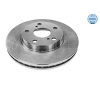 2x Disco de freno Eje delantero ventilado 30-15 521 0063 MEYLE para TOYOTA AURIS