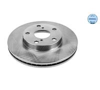 2x Disco de freno Eje delantero ventilado 30-15 521 0067 MEYLE para TOYOTA