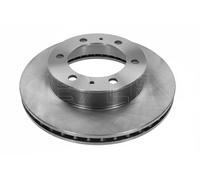 2x Disco de freno Eje delantero ventilado 30-15 521 0126 MEYLE para TOYOTA