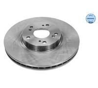 2x Disco de freno Eje delantero ventilado 31-15 521 0051 MEYLE para HONDA