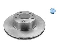 2x Disco de freno Eje delantero ventilado 315 521 3008 MEYLE para BMW 5 7