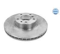 2x Disco de freno Eje delantero ventilado 315 521 3024 MEYLE para BMW 5