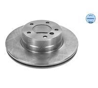 2x Disco de freno Eje delantero ventilado 315 521 3061 MEYLE para BMW 5