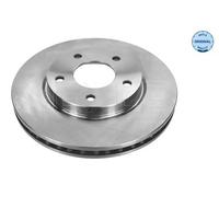 2x Disco de freno Eje delantero ventilado 32-15 521 0013 MEYLE para MITSUBISHI