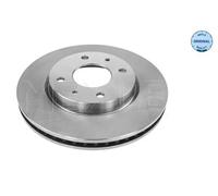 2x Disco de freno Eje delantero ventilado 32-15 521 0023 MEYLE para MITSUBISHI