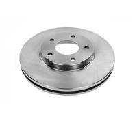 2x Disco de freno Eje delantero ventilado 36-15 521 0027 MEYLE para NISSAN