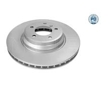 2x Disco de freno Eje delantero ventilado 383 521 0002/PD MEYLE para BMW 3 X1