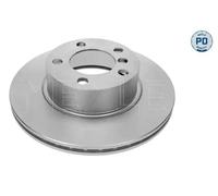 2x Disco de freno Eje delantero ventilado 383 521 0014/PD MEYLE para BMW 1 3