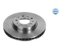 2x Disco de freno Eje delantero ventilado 515 521 5012 MEYLE para VOLVO 850 S70