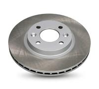 2x Disco de freno Eje delantero ventilado 60-01-142C ASHIKA para RENAULT DACIA