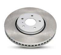 2x Disco de freno Eje delantero ventilado 60-01-176C ASHIKA para INFINITI M FX