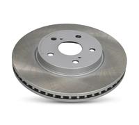 2x Disco de freno Eje delantero ventilado 60-02-2000C ASHIKA para TOYOTA