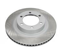 2x Disco de freno Eje delantero ventilado 60-02-2003C ASHIKA para TOYOTA