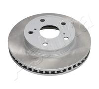 2x Disco de freno Eje delantero ventilado 60-02-2009C ASHIKA para TOYOTA