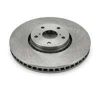 2x Disco de freno Eje delantero ventilado 60-02-2025C ASHIKA para LEXUS GS RC