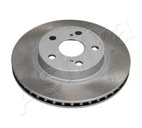 2x Disco de freno Eje delantero ventilado 60-02-2027C ASHIKA para TOYOTA