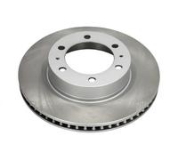 2x Disco de freno Eje delantero ventilado 60-02-2044C ASHIKA para TOYOTA