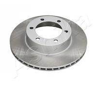 2x Disco de freno Eje delantero ventilado 60-02-205C ASHIKA para TOYOTA