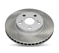 2x Disco de freno Eje delantero ventilado 60-02-277C ASHIKA para TOYOTA