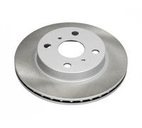 2x Disco de freno Eje delantero ventilado 60-02-278C ASHIKA para TOYOTA YARIS
