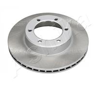2x Disco de freno Eje delantero ventilado 60-02-287C ASHIKA para TOYOTA