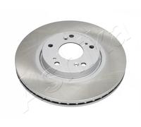 2x Disco de freno Eje delantero ventilado 60-04-412C ASHIKA para HONDA OPEL