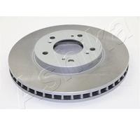 2x Disco de freno Eje delantero ventilado 60-04-429C ASHIKA para HONDA ACURA