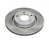 2x Disco de freno Eje delantero ventilado 60-05-526C ASHIKA para MITSUBISHI