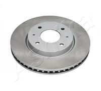 2x Disco de freno Eje delantero ventilado 60-05-527C ASHIKA para MITSUBISHI