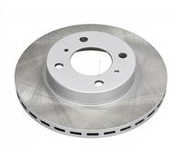 2x Disco de freno Eje delantero ventilado 60-05-532C ASHIKA para MITSUBISHI