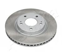 2x Disco de freno Eje delantero ventilado 60-05-542C ASHIKA para MITSUBISHI