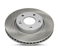 2x Disco de freno Eje delantero ventilado 60-0H-012C ASHIKA para HYUNDAI KIA